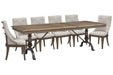 Roxbury Manor - Extendable Rectangular Dining Table Set Magnussen Furniture