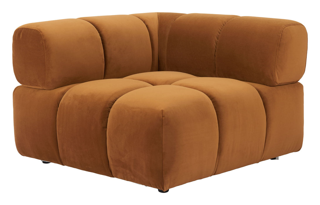 Rist - Corner Chair - Brown Zuo Modern