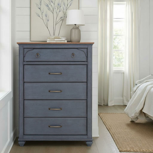 Chest - Blue Home Essentials