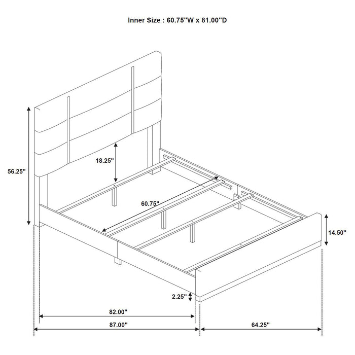 Lauryn - Bedroom Set Furniture Max