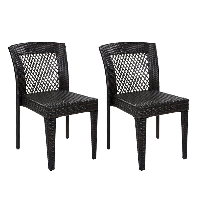 Outdoor Dining Stackable Chairs Noble House
