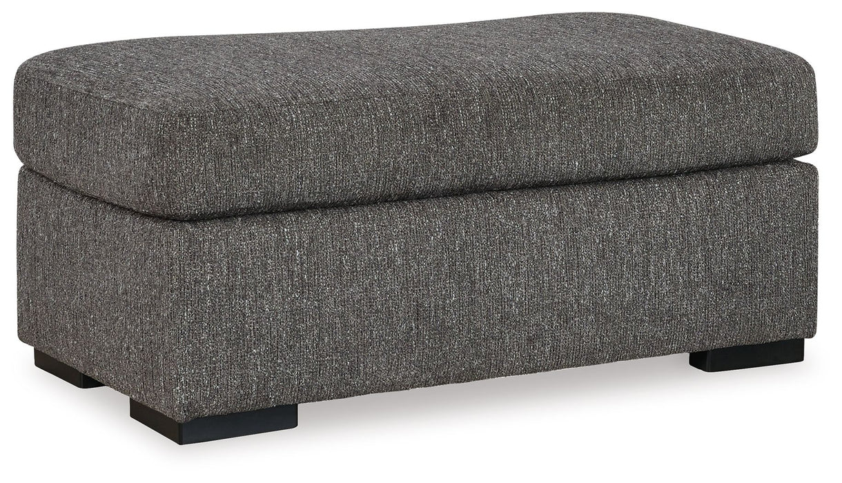 Gardiner - Ottoman - Pewter Signature Design by Ashley®