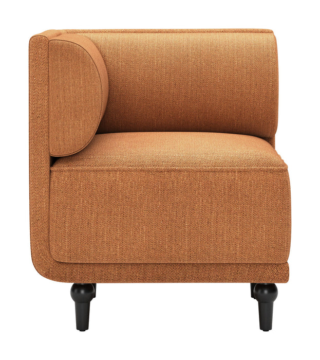 Malben - Corner Chair - Brown Zuo Modern