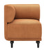 Malben - Corner Chair - Brown Zuo Modern