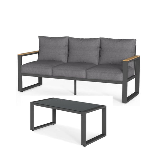 Modern Outdoor Sofa Set With Coffee Table Home Essentials