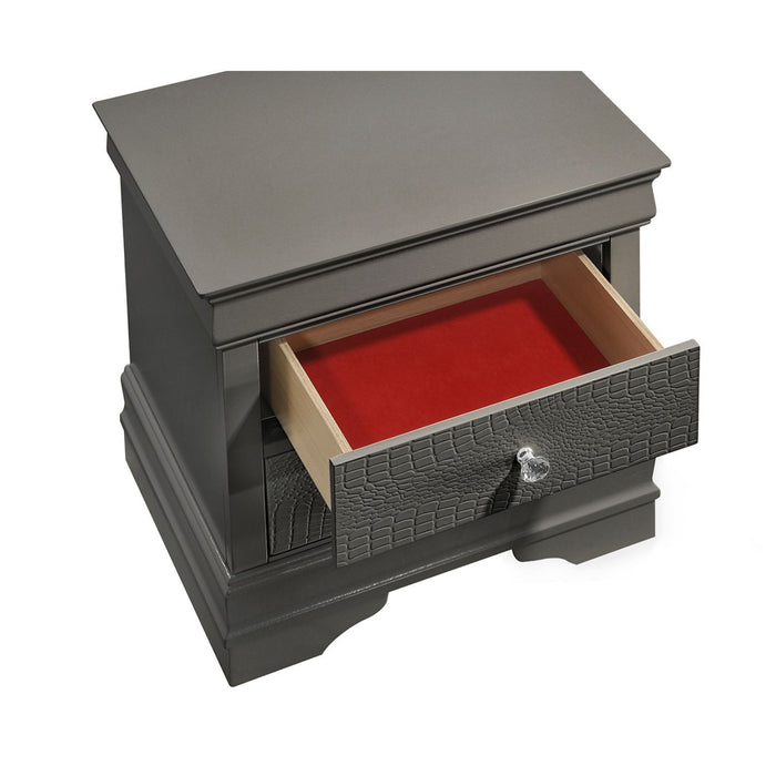 Blaze - 2 Drawer Modern Nightstand Matrix Furniture Group