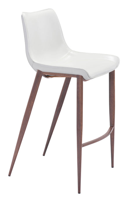 Magnus - Barstool With Black Legs (Set of 2) Zuo Modern