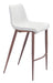 Magnus - Barstool With Black Legs (Set of 2) Zuo Modern