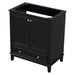 Modern Bathroom Vanity Base Only With Doors And Drawer Hearth and Haven