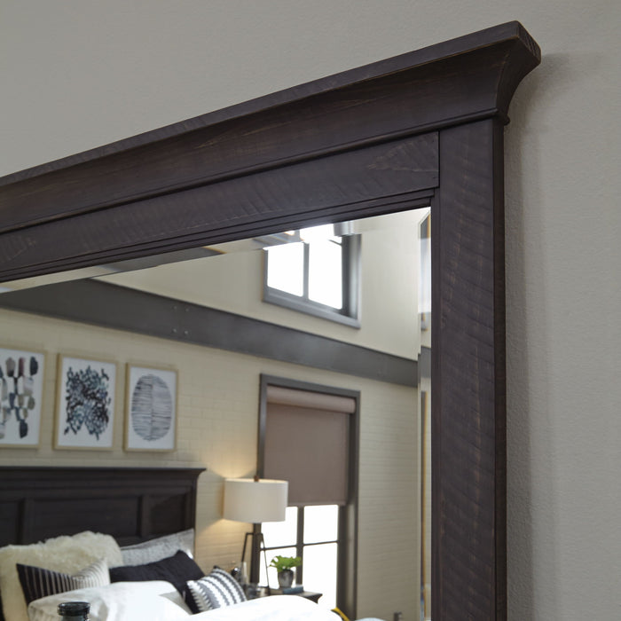 Westley Falls - Landscape Mirror - Graphite Magnussen Furniture