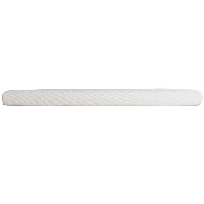 6" Firm Gel Memory Foam Mattress In A Box, Soft Double Layered Mattress Bed - White - Full Daily Nest