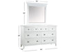 Heron Cove - Two Tone Drawer Dresser Magnussen Furniture