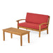 4 Person Outdoor Seating Group With Water Resistant Cushions Noble House
