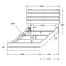 Geary - Slatted Headboard Panel Bedroom Set Furniture Max