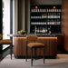 Riccio - Stool - Black Frame Meridian Furniture