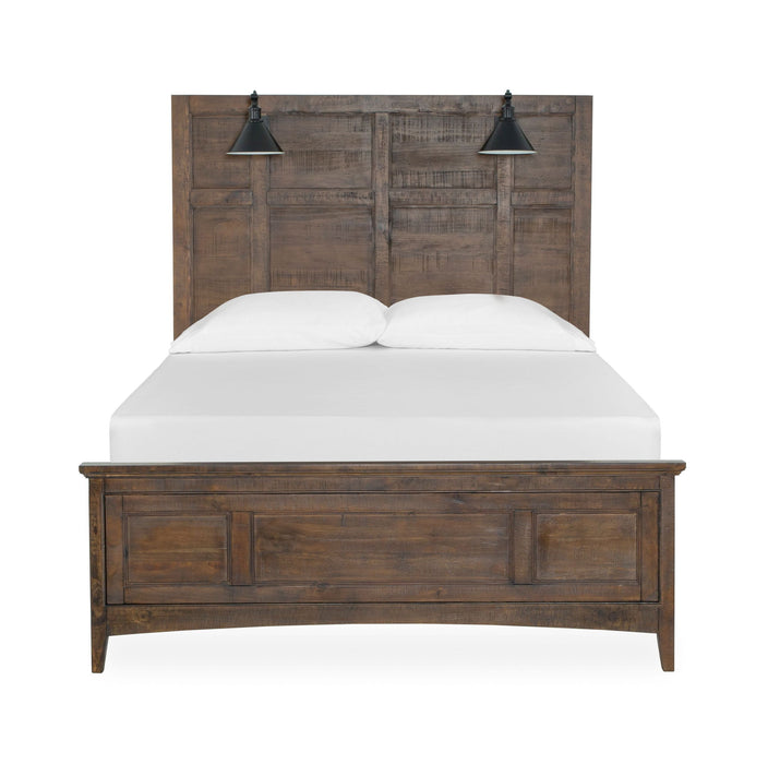 Bay Creek - Complete Lamp Panel Bed With Regular Rails Magnussen Furniture