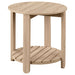 Altos - 1 Shelf Round Table Furniture Max