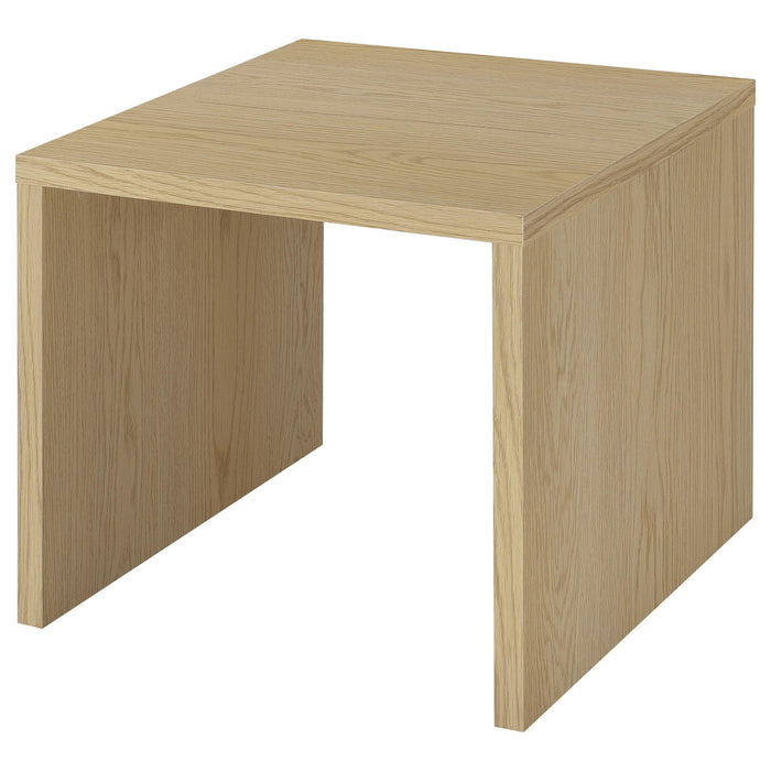 Parker - Accent Side End Table - Light Oak Furniture Max