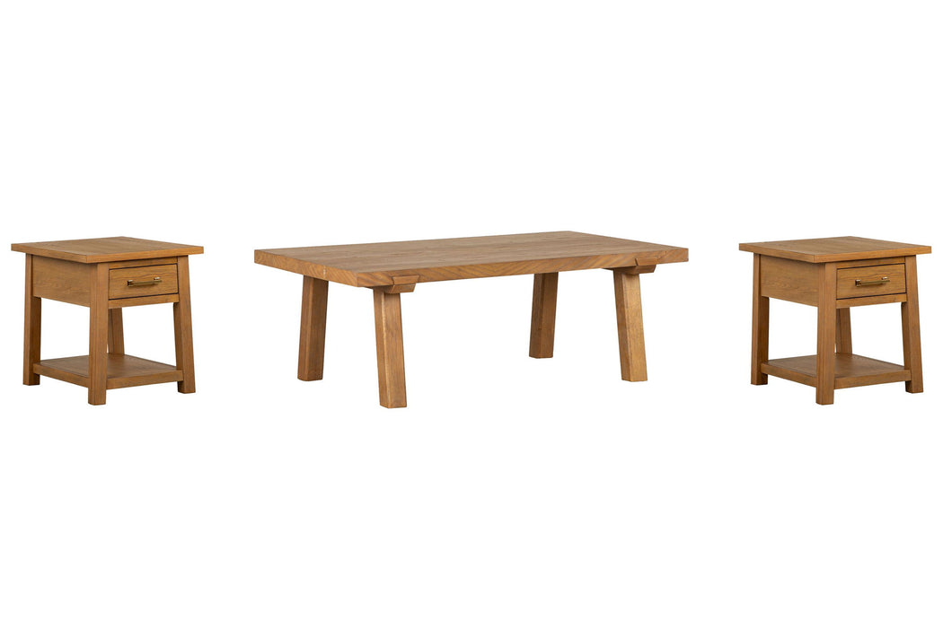 Lindon - Rectangular Cocktail Table Set Magnussen Furniture