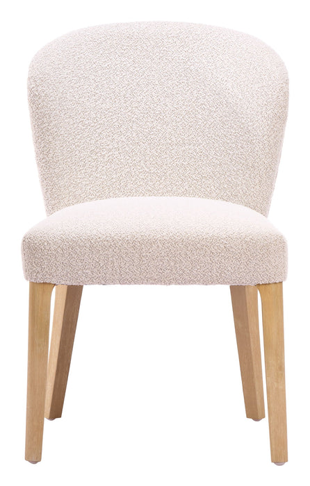 Mondstein - Dining Chair (Set of 2) - White / Ivory Zuo Modern