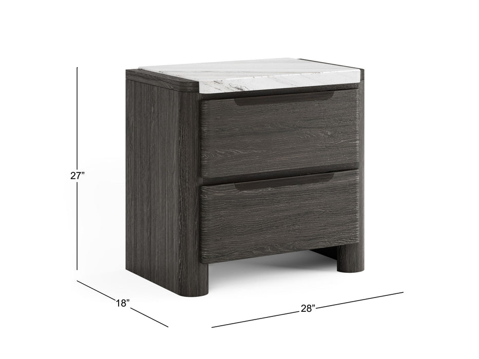 Keaton - Drawer Nightstand - Black Magnussen Furniture