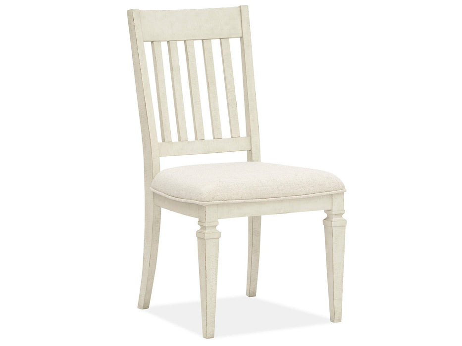 Newport - Dining Side Chair With Upholstered Seat (Set of 2) - Alabaster Magnussen Furniture