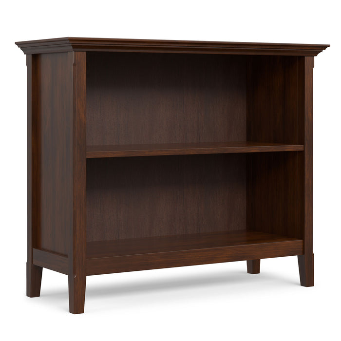 Amherst - 2 Shelf Bookcase - Brown Simpli-Home