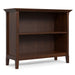 Amherst - 2 Shelf Bookcase - Brown Simpli-Home