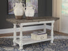 Havalance - Flip Top Sofa Table - Gray / White Signature Design by Ashley®