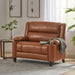 Tufted Design Wide Manual Recliner Chair Noble House