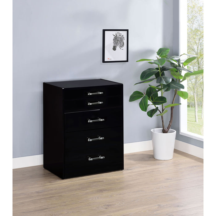Ayuba - 3 Drawer Makeup Vanity Table With Mirror And Stool Furniture Max