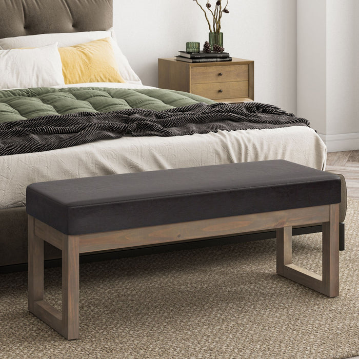 Milltown - Upholstered Ottoman Bench Simpli-Home