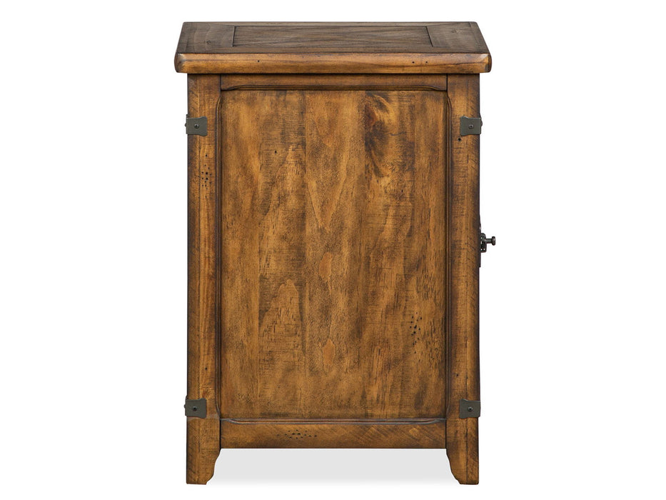 Chesterfield - Chairside End Table - Farmhouse Timber Magnussen Furniture