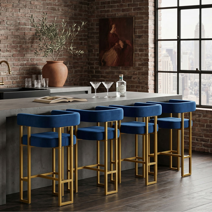 Modern Counter Height Bar Stools With U - Shaped Home Essentials