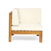 Oana - 3 Piece Sofa Set With Water Resistant Cushions Noble House