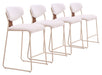 Meadow - Counter Stool (Set of 4) - White Zuo Modern