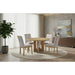 Darnell - Dining Table With Pedestal Base, Round Shape - Natural Global Furniture USA