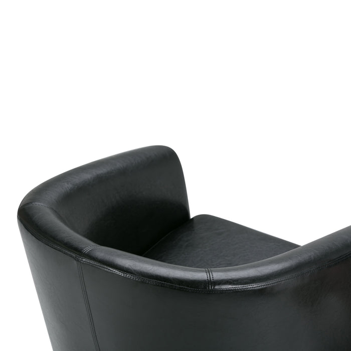 Austin - Tub Chair - Black