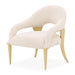 Scotts Square - Accent Chair - Cornsilk / Light Champagne Michael Amini