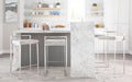 Fuji - Contemporary And Elegant Design Stackable Barstool Lumi Source
