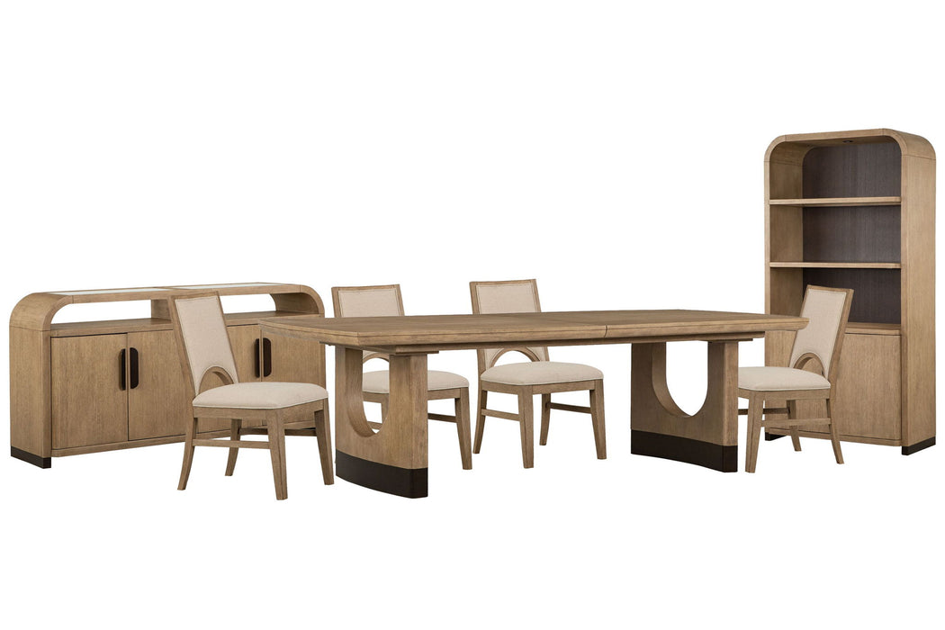 Tristan - Extendable Trestle Dining Table Set Magnussen Furniture