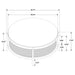 Benson - Round Coffee And End Table Set Furniture Max