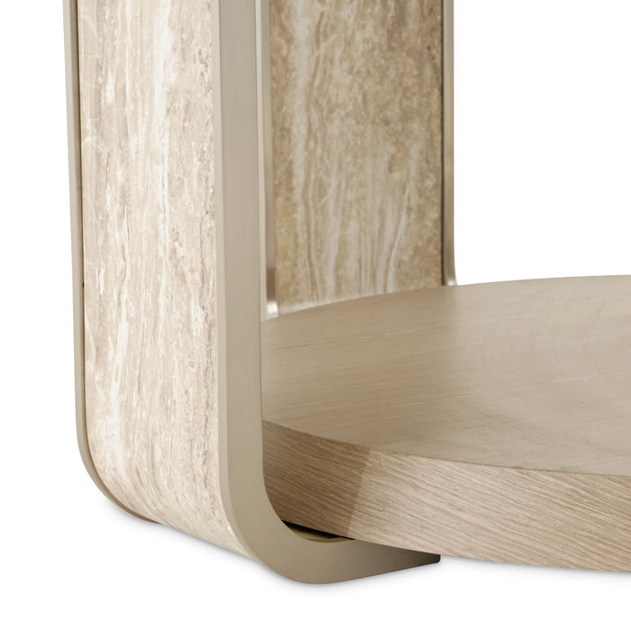 Lotus Bay - 60" Round Dining Table - Sand