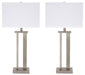 Aniela - Metal Table Lamp Set Signature Design by Ashley®