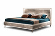 ArredoAmbra - Bed With Wooden Headboard Arredoclassic Italy
