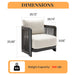 Outdoor Armchair For Garden Home Essentials