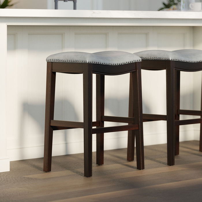 Modern Stool & Nail Head Detailing Home Essentials