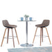 Randolph - Bentwood Multifunctional Counter / Bar Height Stool (Set of 2) Simpli-Home