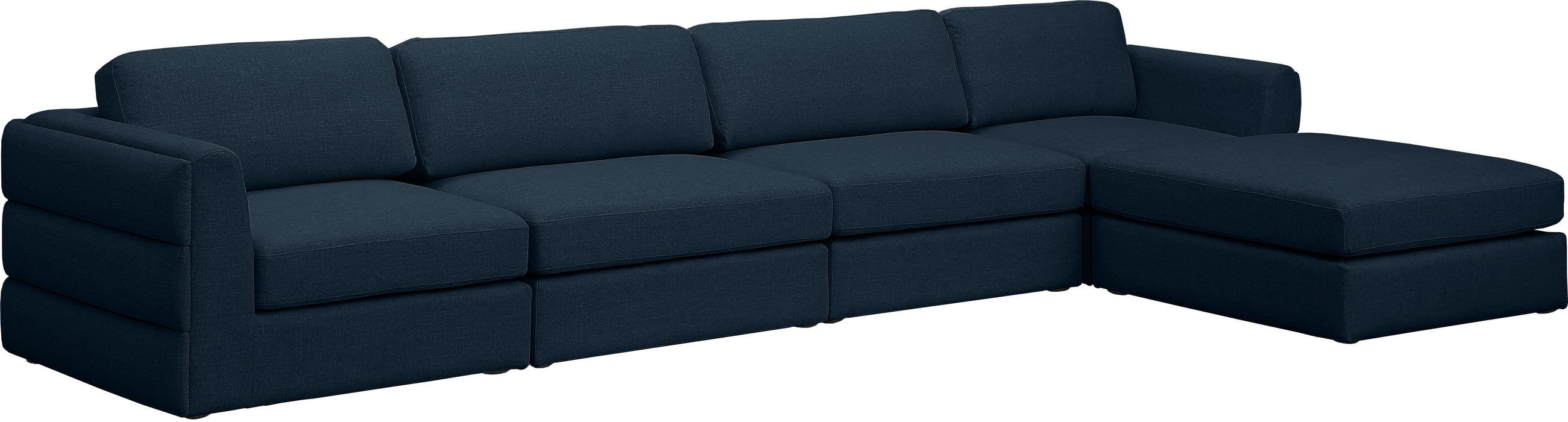 Beckham - Modular Sectional 5 Piece - Navy