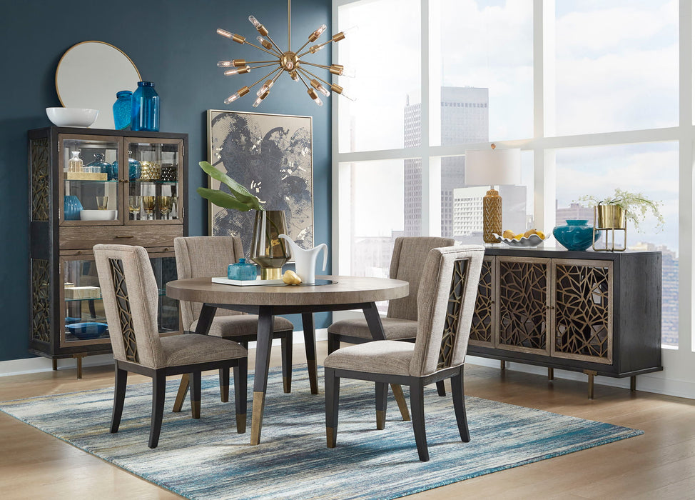 Ryker - Round Dining Table - Homestead Brown Magnussen Furniture